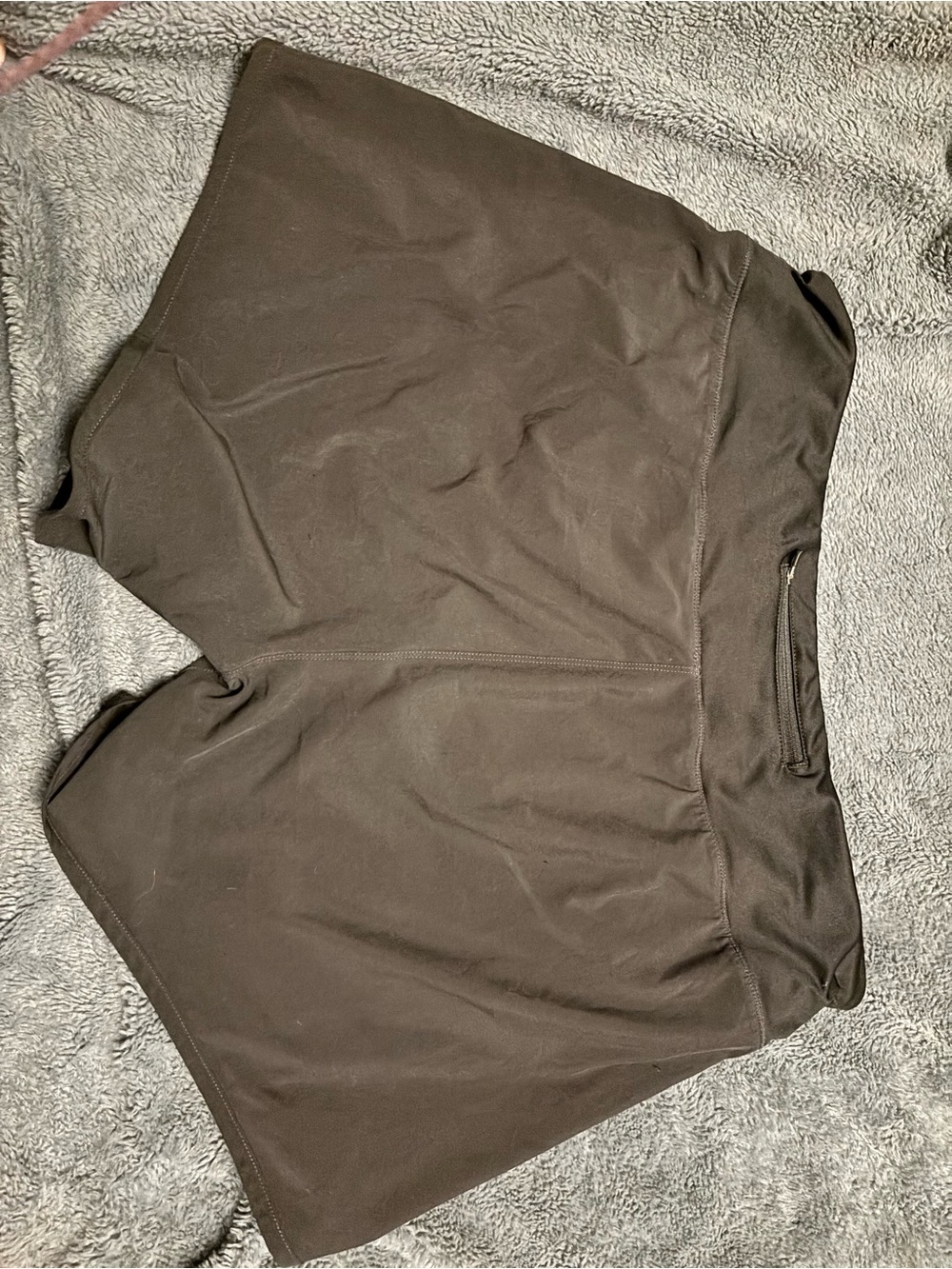 Free Fly Apparel Women's Athletic Shorts in Dark Brown
